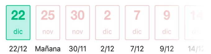 Elige el 22 de diciembre
